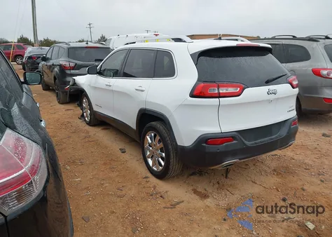 2015 Jeep Cherokee Limited z USA, uszkodzony, nr VIN 1C4PJLDS4FW608229